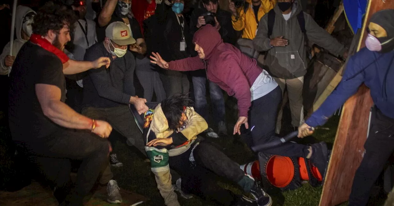 Sgomberi e tensioni con la polizia per le proteste pro Palestina nei campus americani