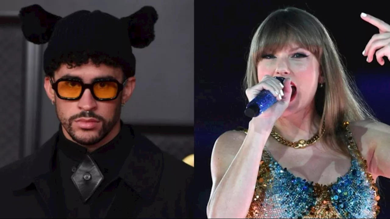 TikTok recupera las canciones de Taylor Swift y Bad Bunny