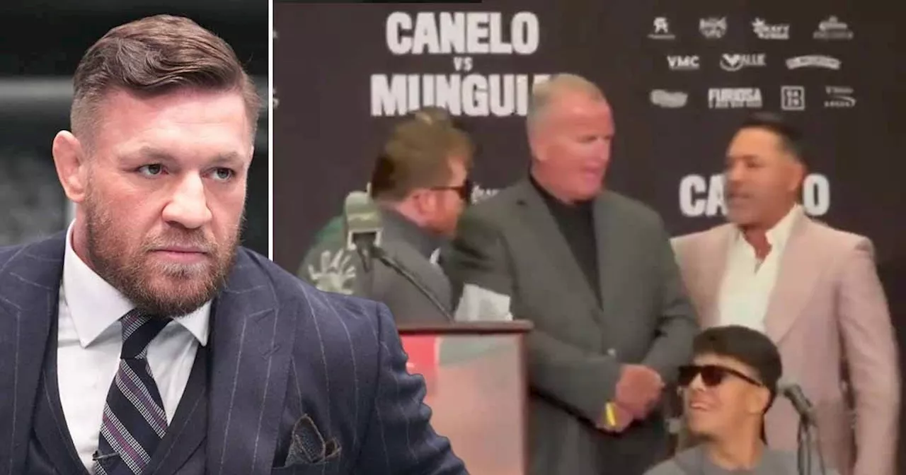 Conor McGregor proposes Canelo Alvarez vs Oscar De La Hoya bare-knuckle fight