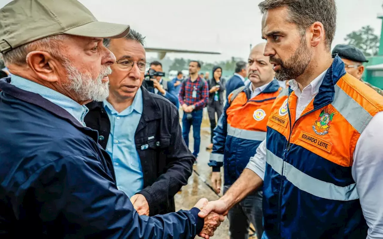 Lula garante recursos para o Rio Grande do Sul, atingido por temporais