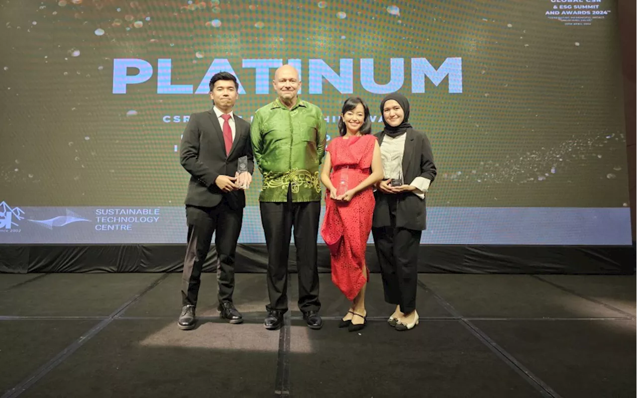 Chandra Asri Group Berjaya di Global CSR & ESG Summit and Awards 2024