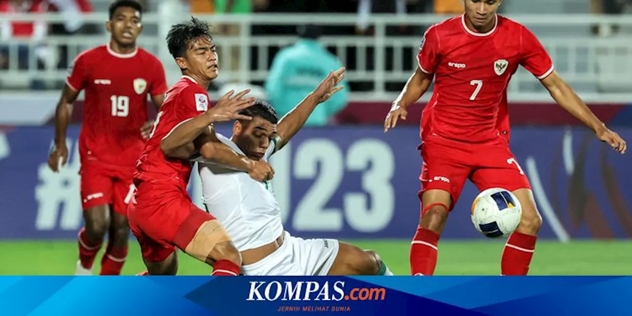 Hasil Indonesia Vs Irak 1-1, Laga Berlanjut ke Extra Time