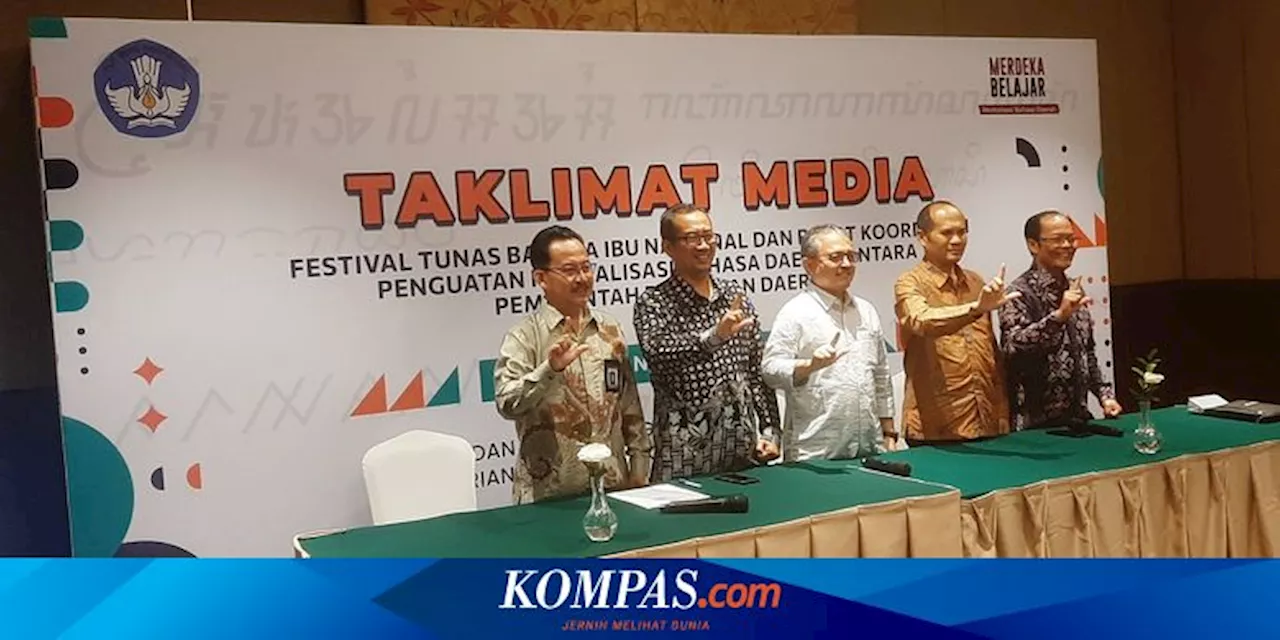 Cegah Kepunahan Bahasa Daerah, Badan Bahasa Gelar FTBIN 2024