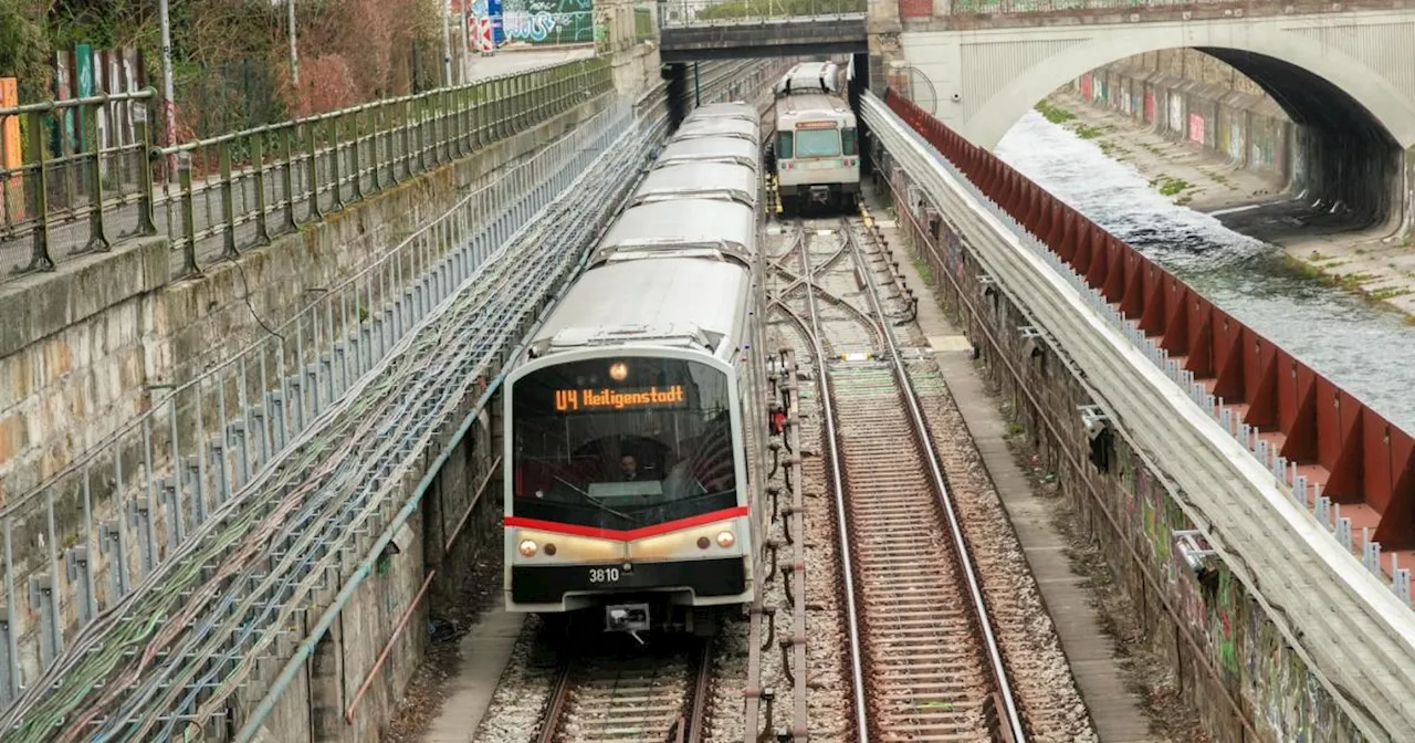 Nächste Baustelle: Streckensperre der Linie U4 bei Roßauer Lände