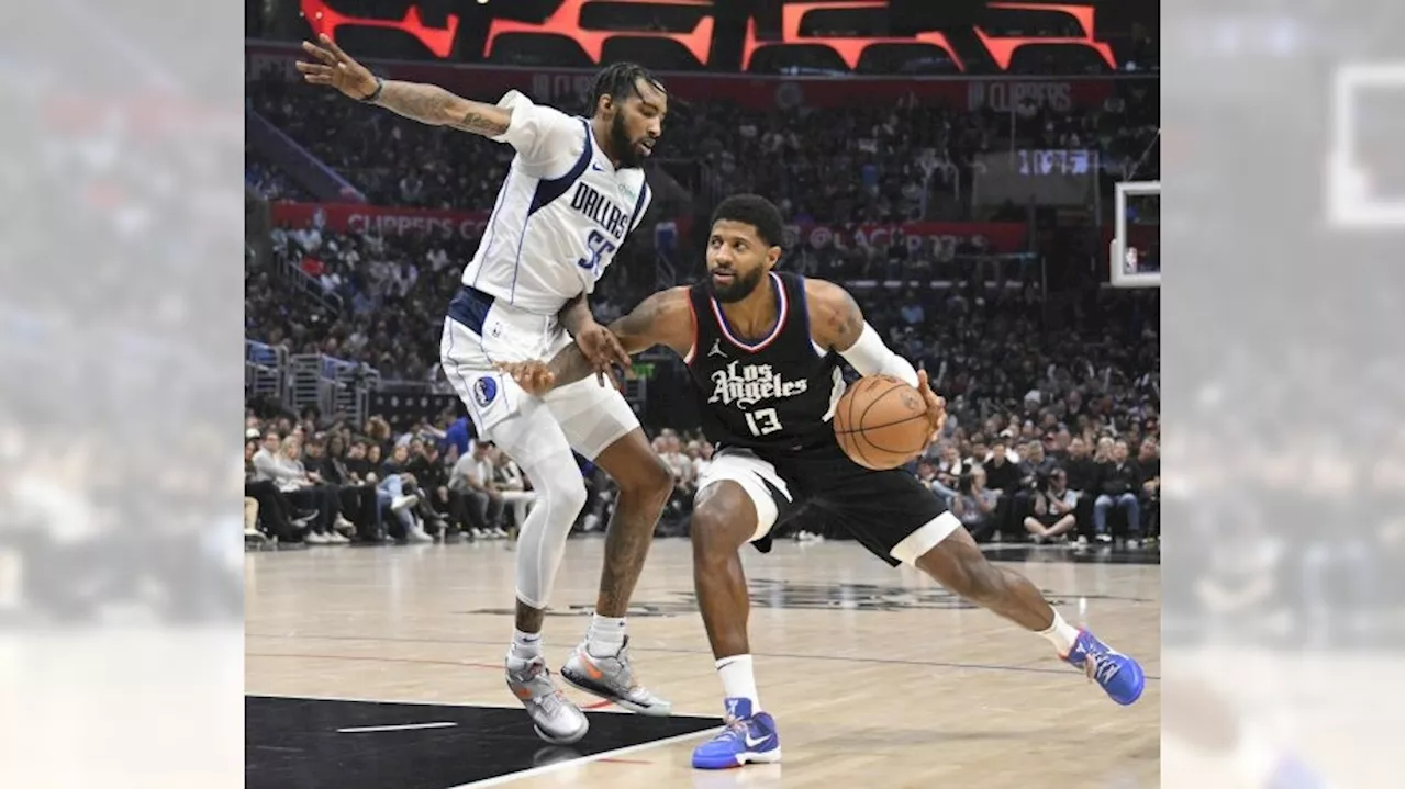 Clippers’ Paul George feels no pressure in must-win Game 6 in Dallas