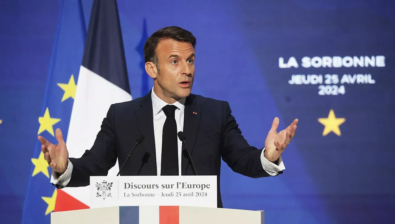 Européennes : le discours de Macron à la Sorbonne décompté comme du temps de parole