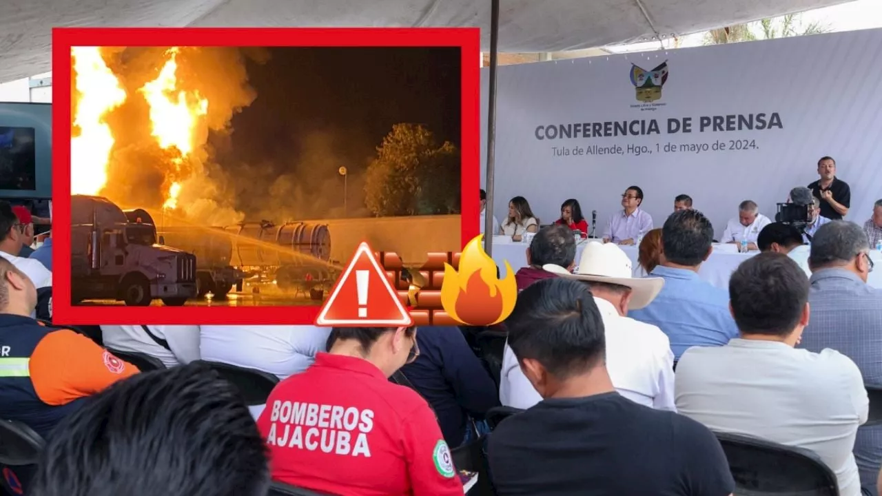 Explosión de pipas en Tula pone en alerta al gobierno de Hidalgo; este es el resultado