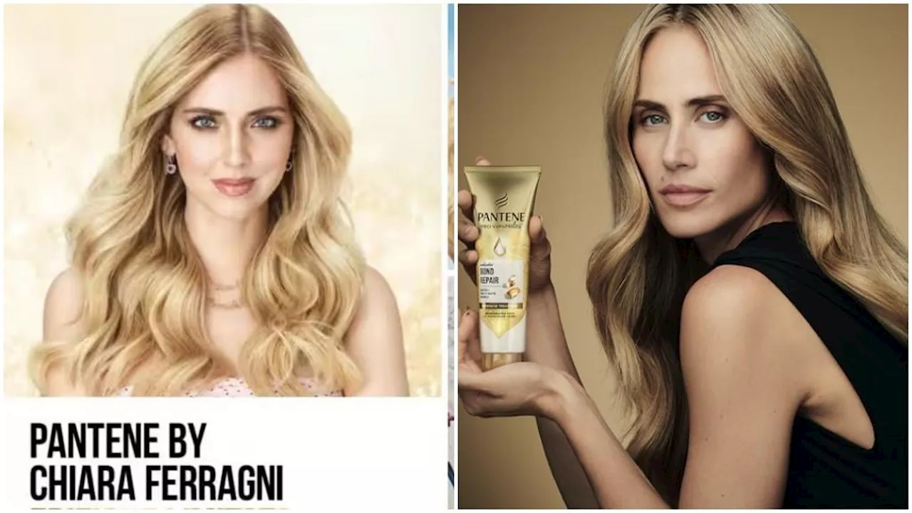 Ferragni, anche Pantene “scarica” l’influencer e ingaggia una testimonial-sosia