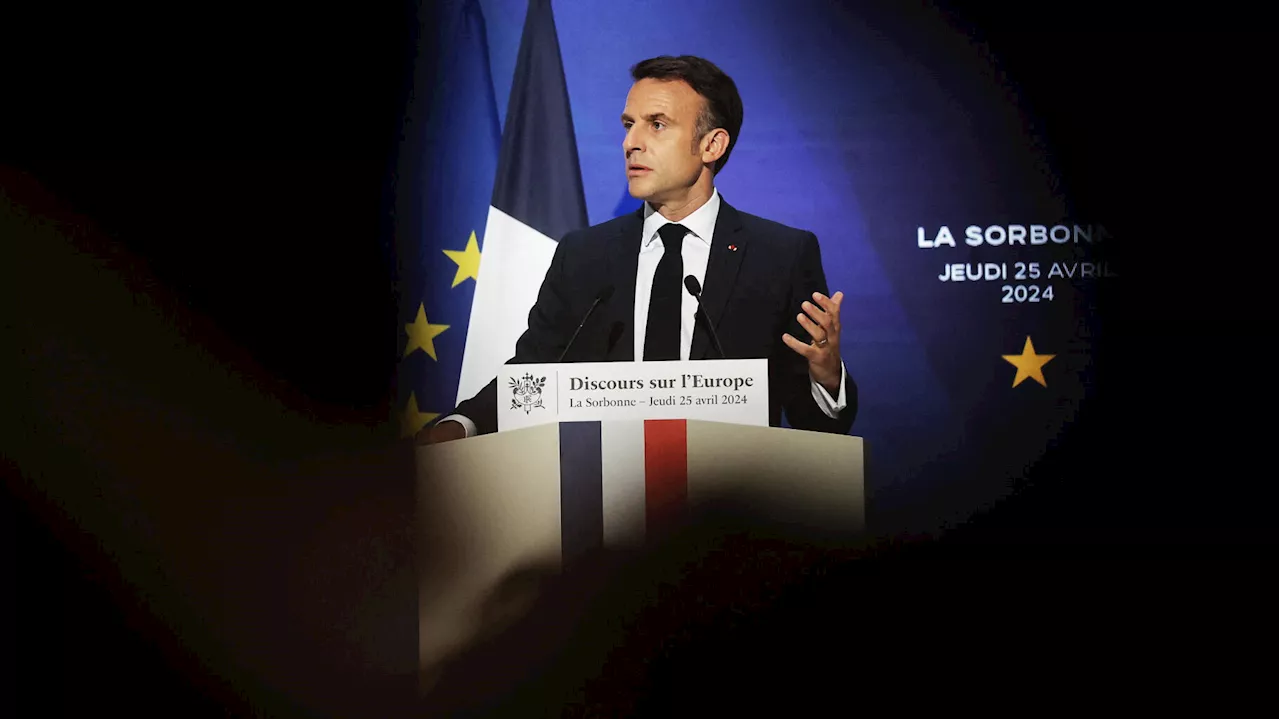 Européennes : Le discours de Macron à la Sorbonne décompté du temps de parole de Valérie Hayer