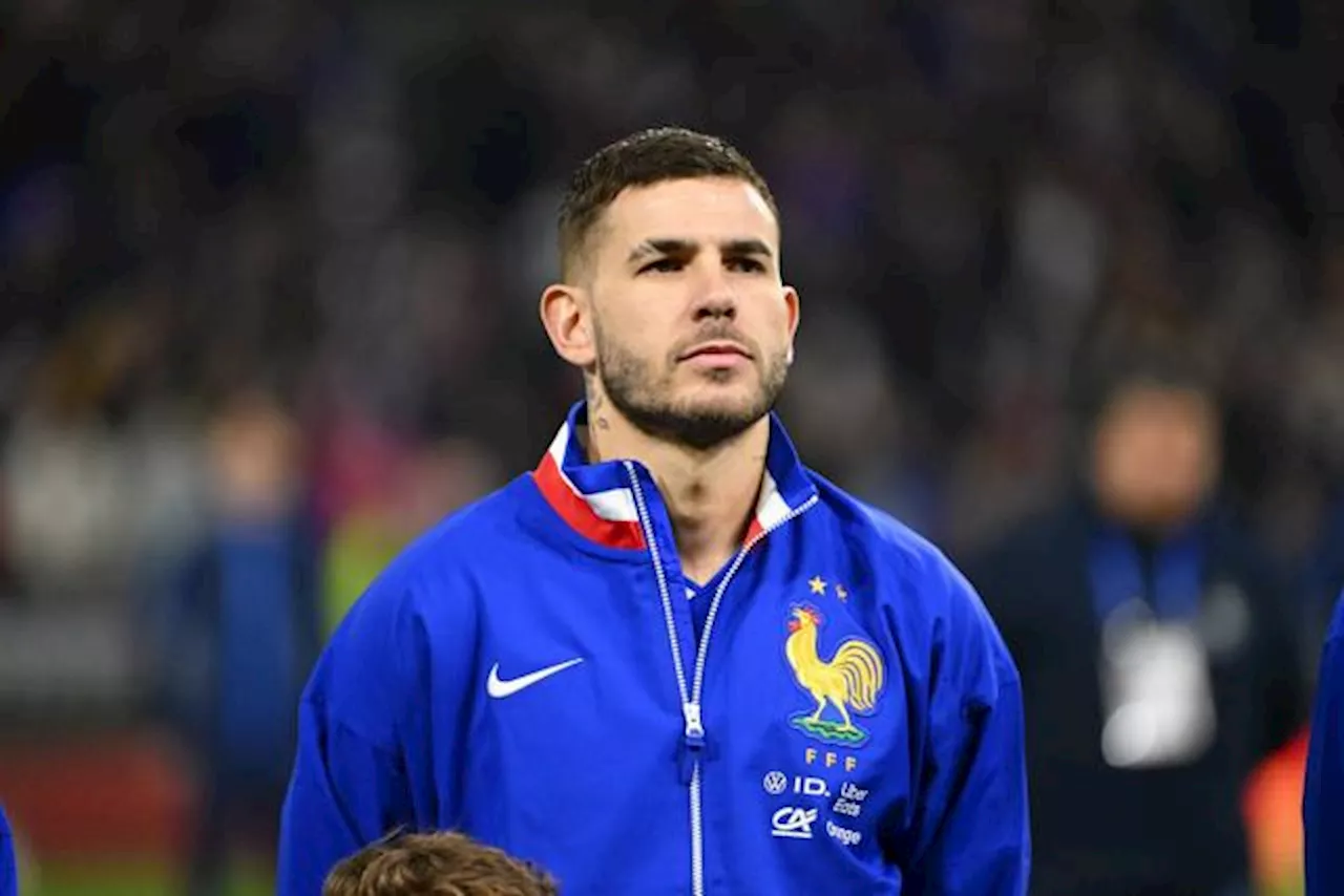 Lucas Hernandez forfait pour l'Euro