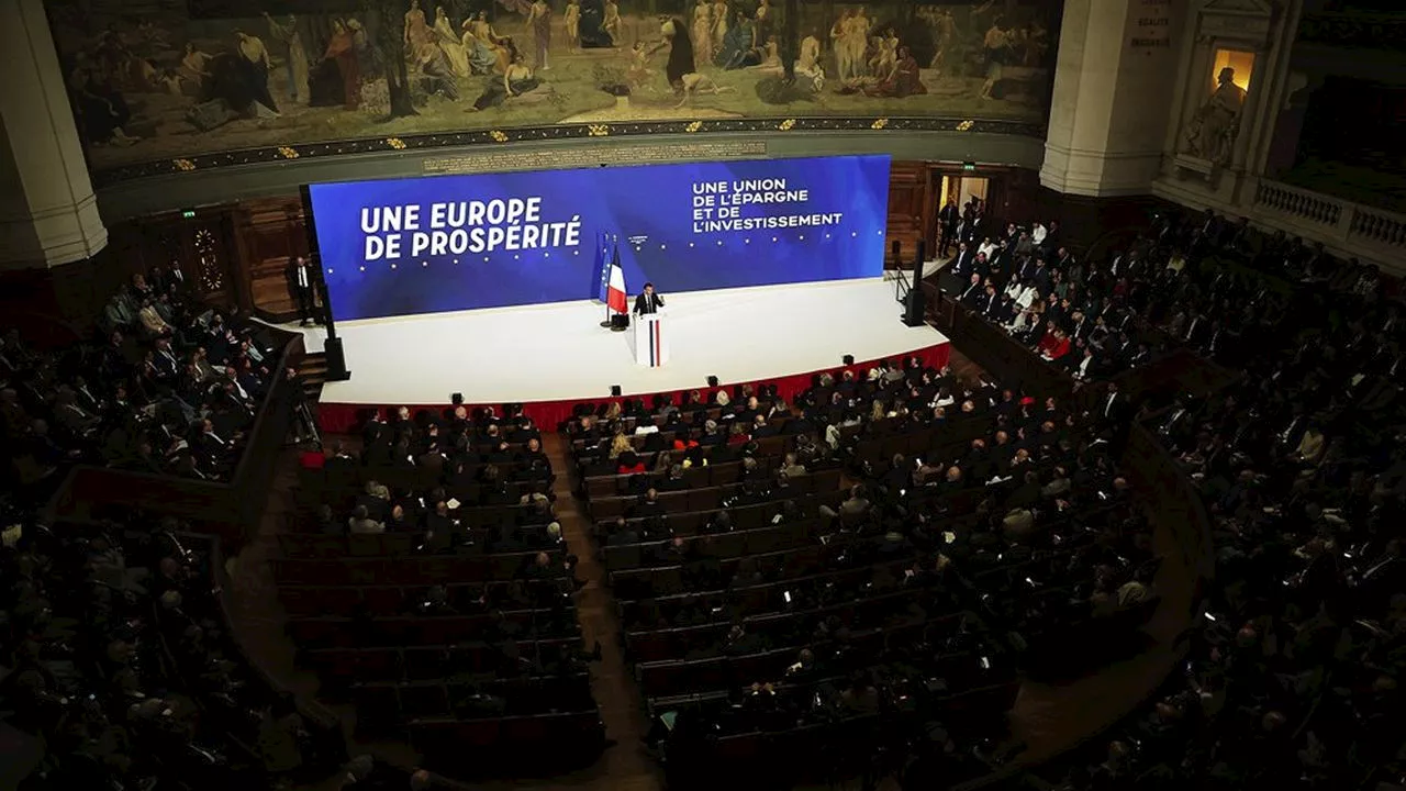 Européennes 2024 : le discours d'Emmanuel Macron à la Sorbonne décompté comme temps de parole