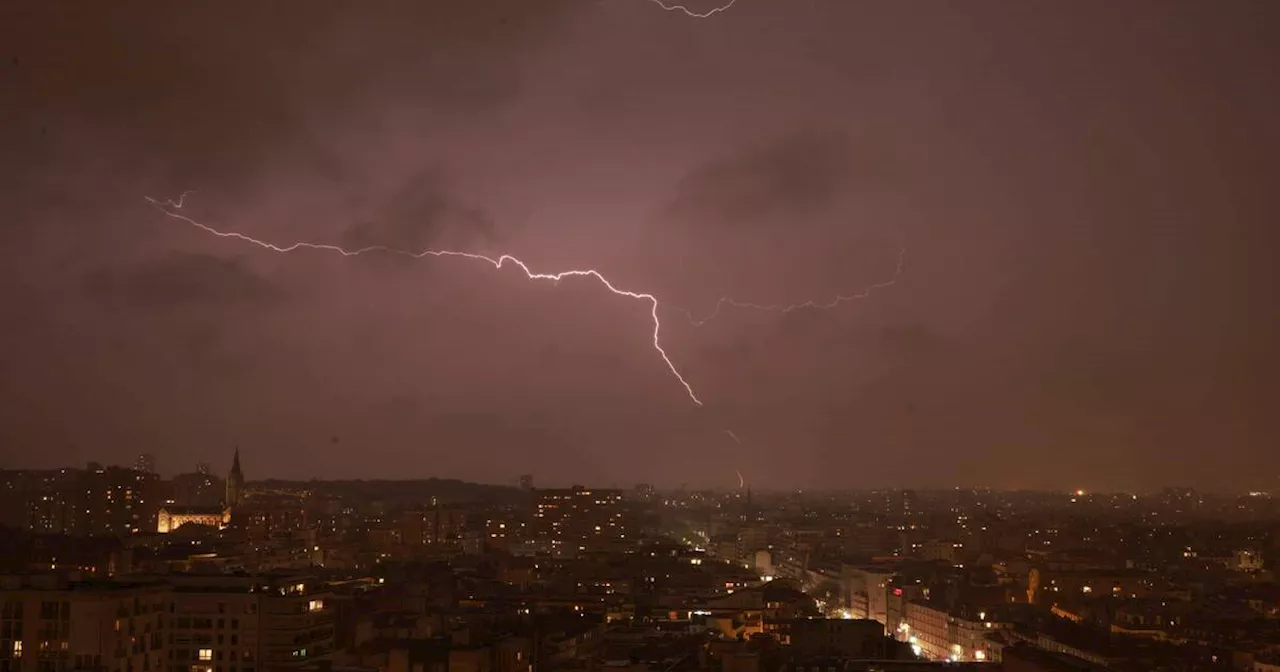 Orages violents : une femme morte dans une coulée de boue, les vigilances orange levées en France