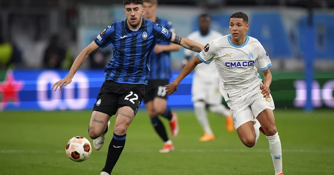 Europa League, l&#039;Atalanta pareggia a Marsiglia e si gioca la finale a Bergamo