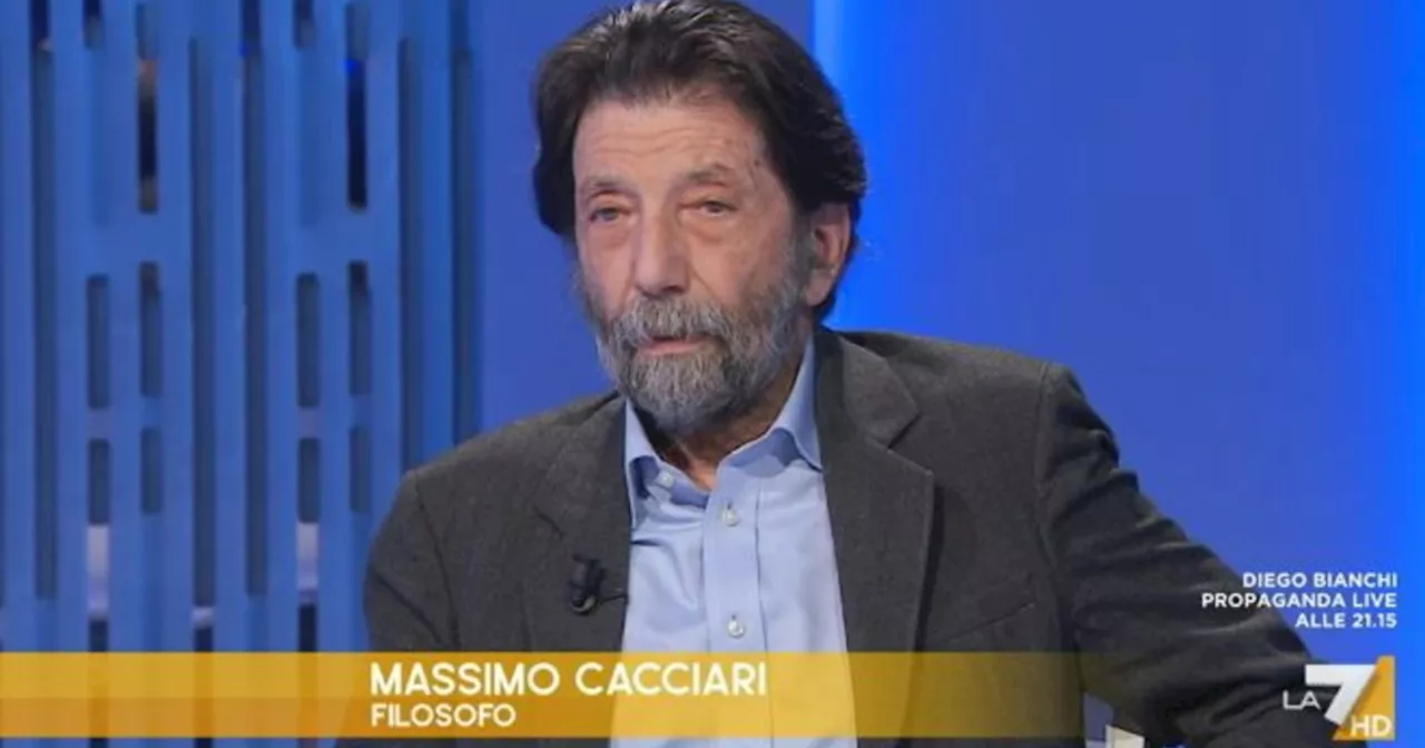 Otto e Mezzo, Massimo Cacciari: &#034;Per chi voto alle Europee&#034;