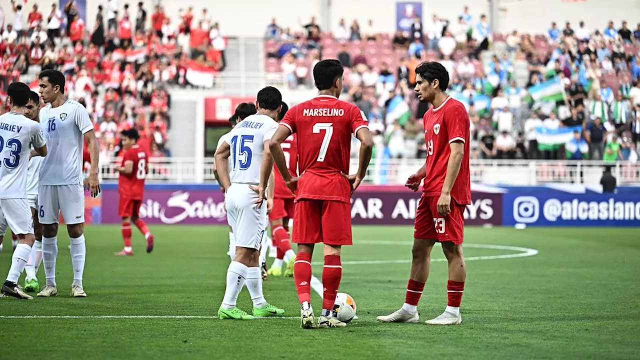 Adu Mahal Pemain Timnas Indonesia Vs Timnas Irak di Piala Asia U-23