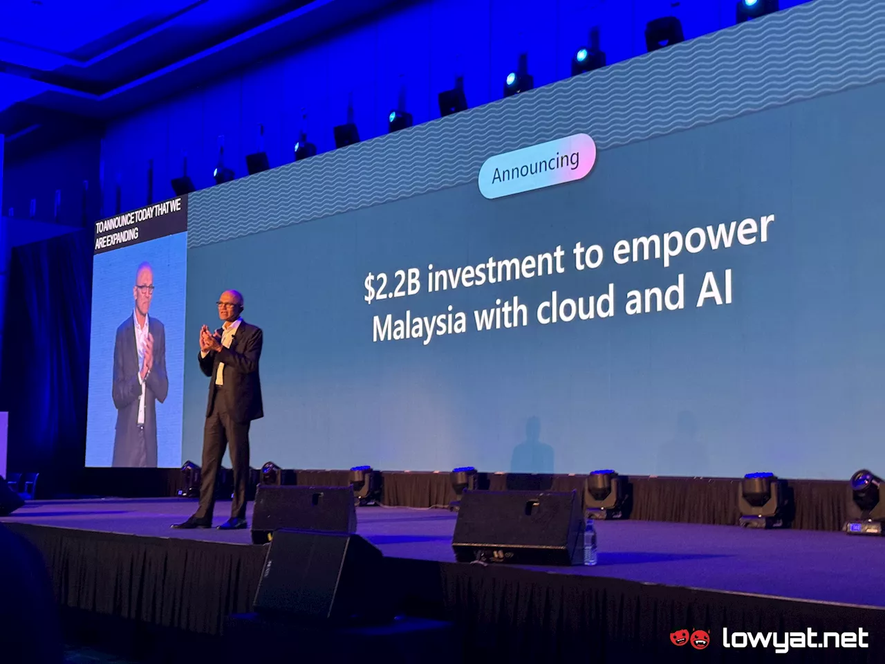 Microsoft Announces US$2.2 Billion Investment To Empower Malaysia With Cloud And AI