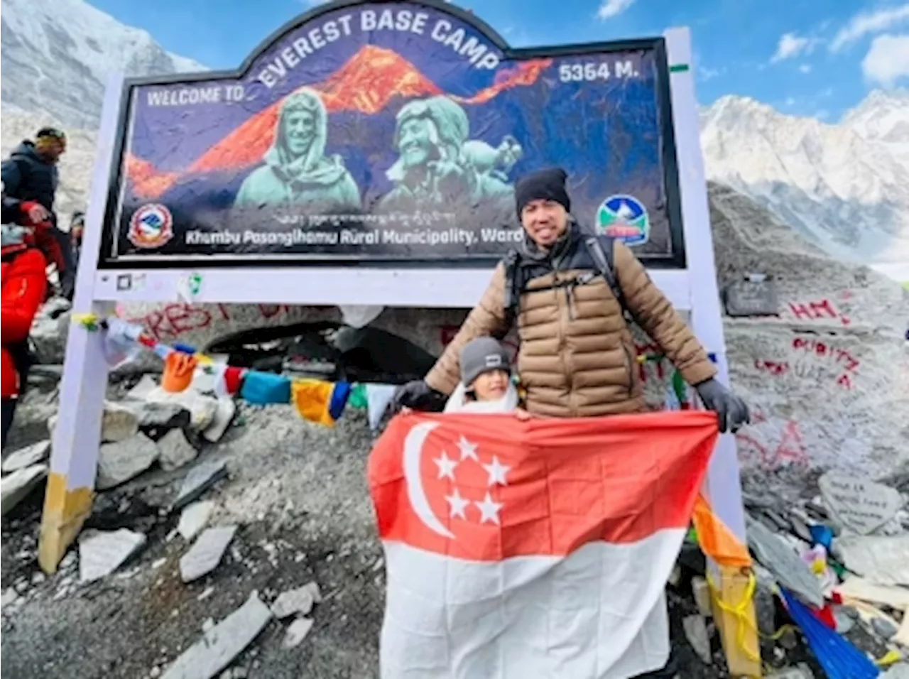 Five-year-old is youngest Singaporean to conquer Mount Everest base camp in eight days