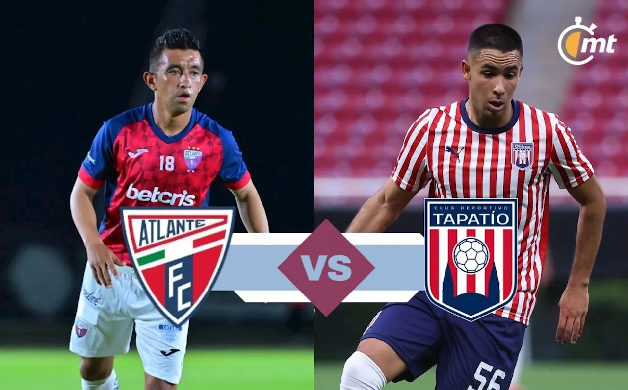 Dónde ver Tapatío vs Atlante; horario y canal para Semifinal de Liga de Expansión MX