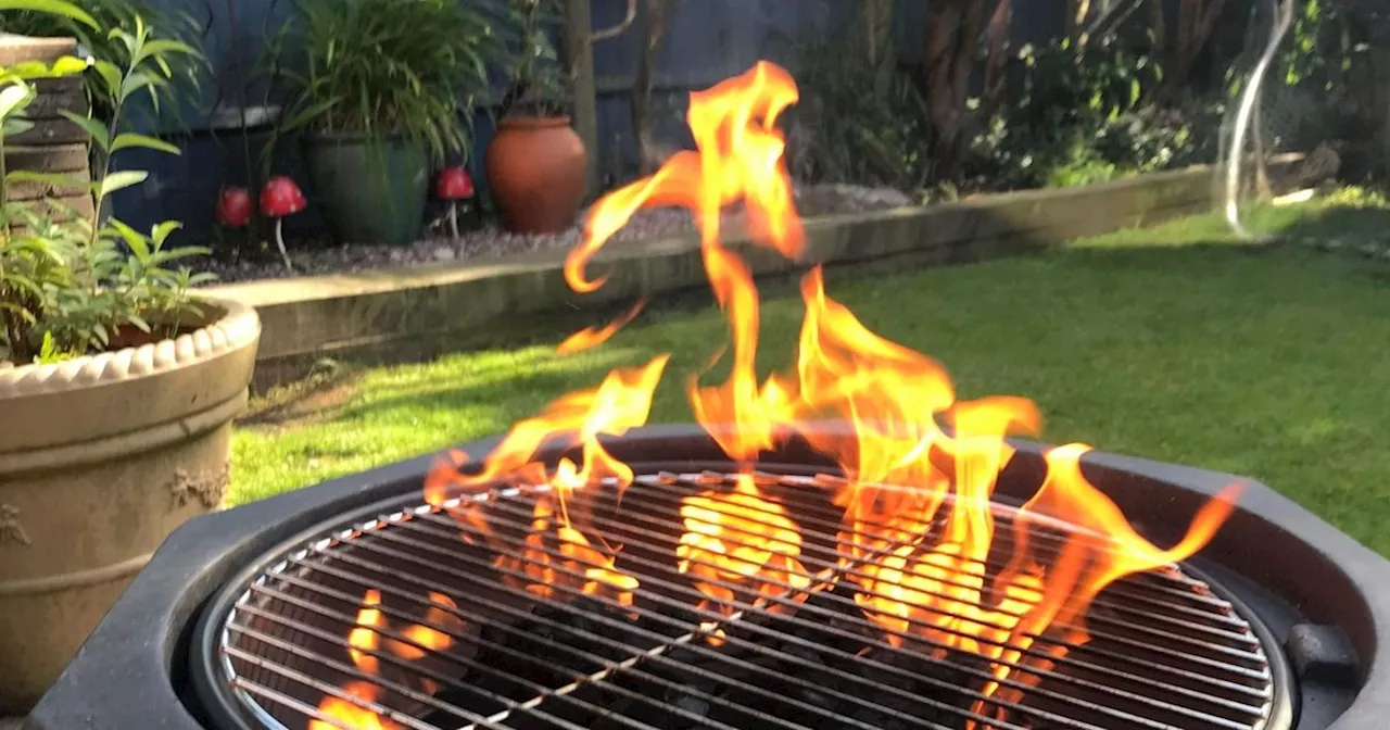 Aldi brings back BBQ that becomes a campfire at night and kids love it