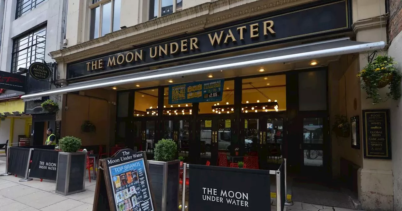 One of city's most popular al fresco dining areas - Wetherspoons