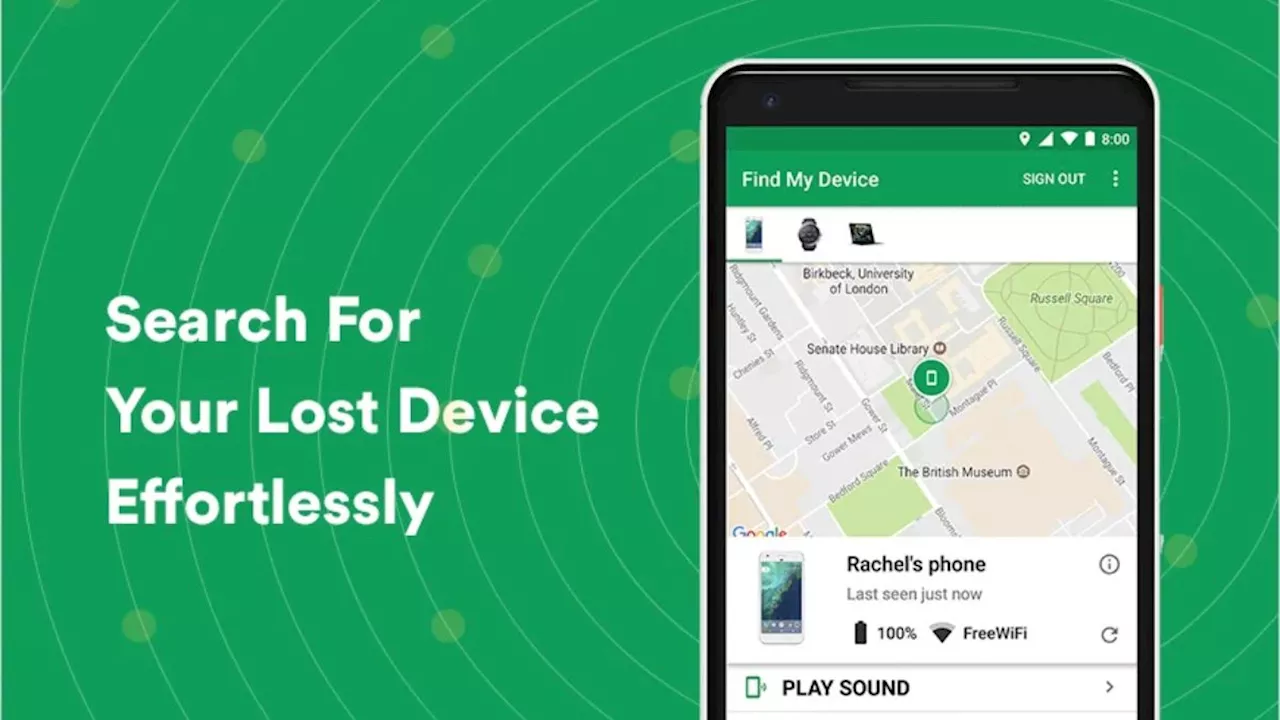 Find My Device: la alternativa de AirTag de Apple