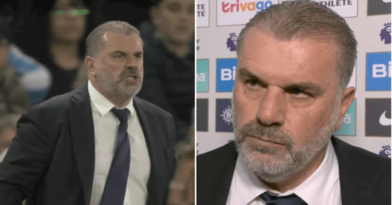 Ange Postecoglou explains why he went ballistic in Spurs' loss to Chelsea