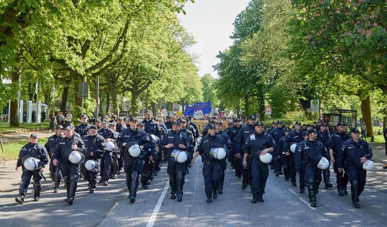 „Sehr positiv, toller Erfolg“: Polizei begeistert von 1.-Mai-Demos