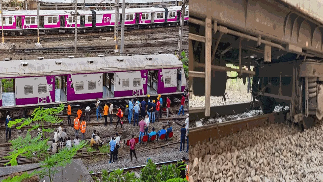 CSMT के पास एक बार फिर बेपटरी हुई लोकल, मुंबई की 'लाइफ लाइन' को क्या हुआ?