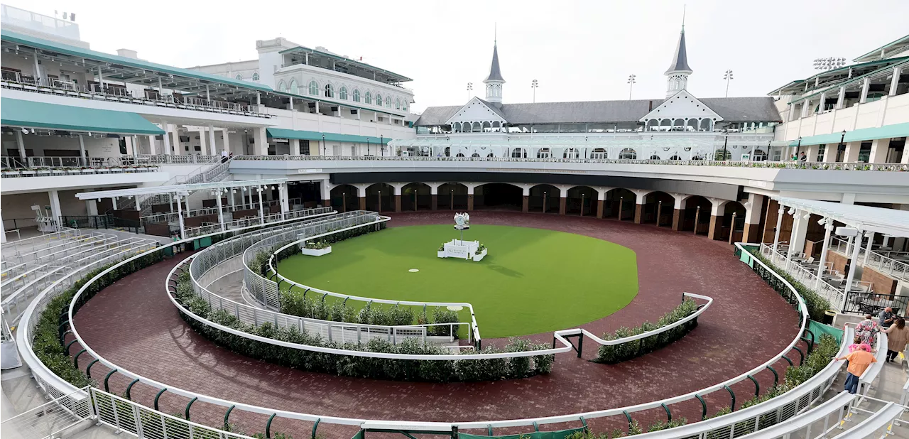 Churchill Downs unveils new $200 million paddock ahead of 150th Kentucky Derby