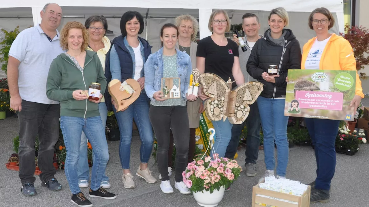 Dorferneuerung Kirchschlag lud zum Frühlingsmarkt