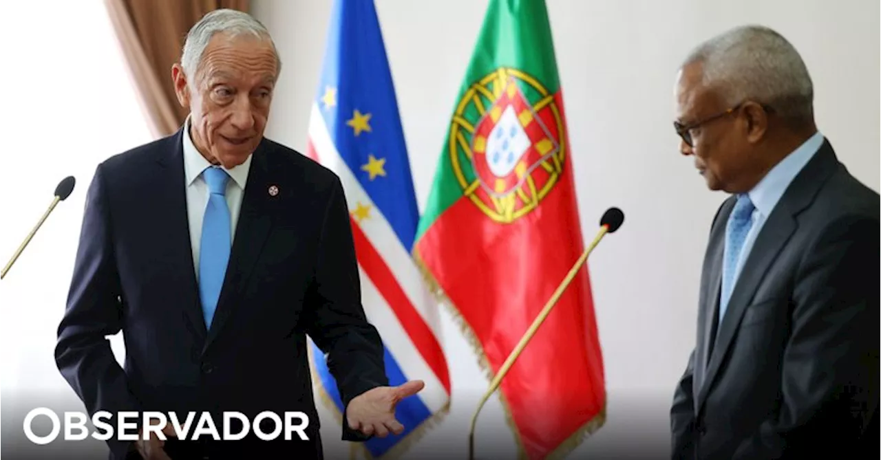 Marcelo diz em Cabo Verde que cooperação deve evoluir 'sem travões'