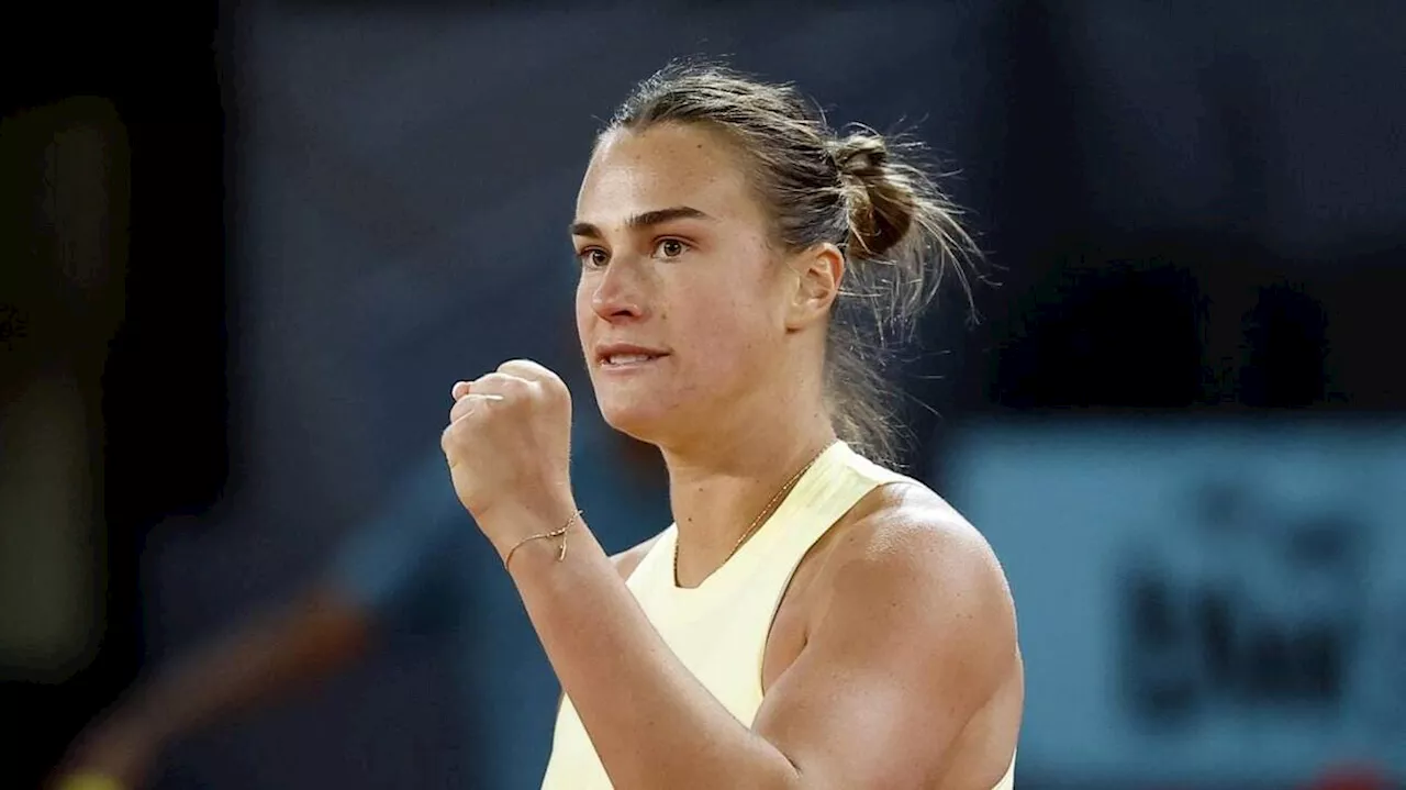 Masters 1000 de Madrid. Aryna Sabalenka écarte Elena Rybakina et rejoint Iga Swiatek en finale