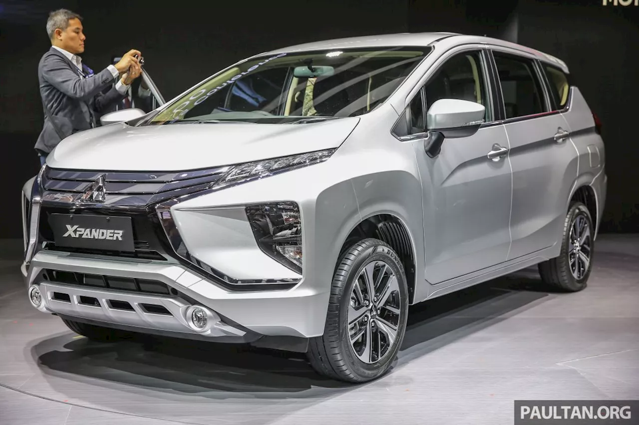 GIIAS 2017: Mitsubishi Xpander – production SUV-styled MPV makes world, Indonesian market debut