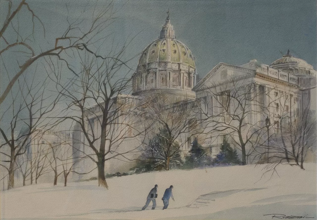 New exhibit celebrates historic bicentennial project of renowned Harrisburg artist