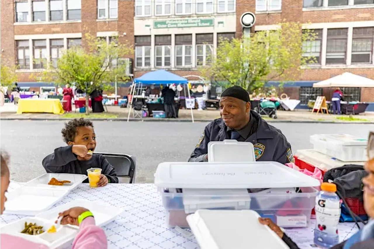 Weeks after Ramadan shooting, site is reclaimed by food trucks, kid races, and pony rides