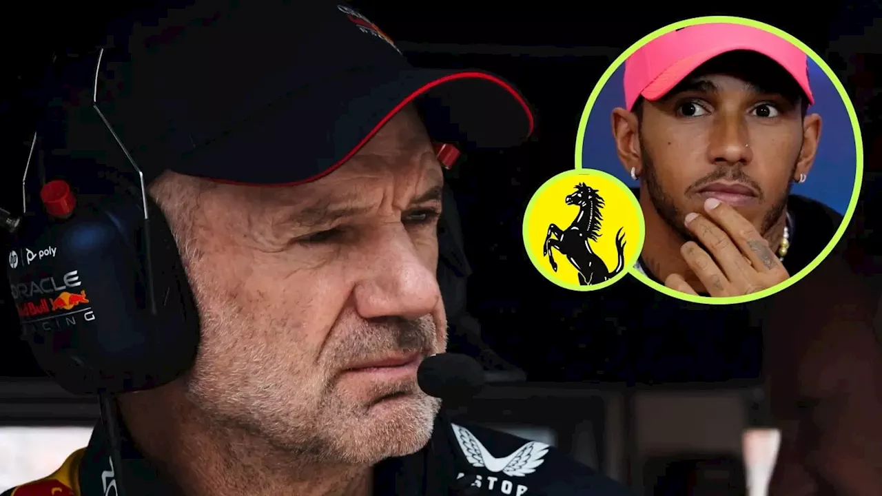 Lewis Hamilton makes Adrian Newey to Ferrari stance clear with shock Red Bull exit sealed