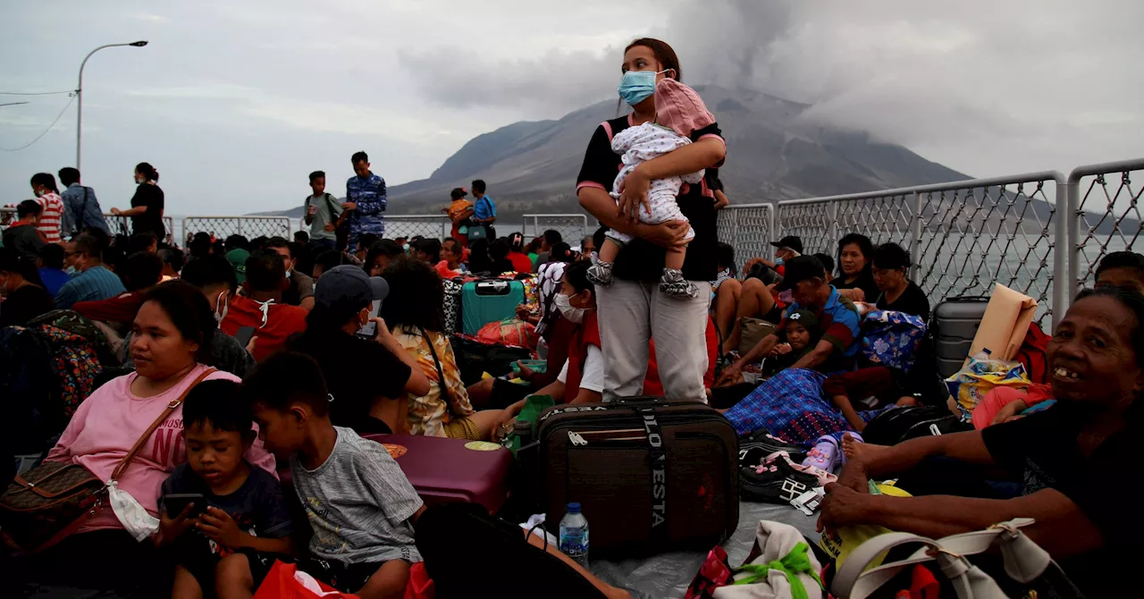 Residents fear for safety as Indonesia's Mount Ruang volcano erupts