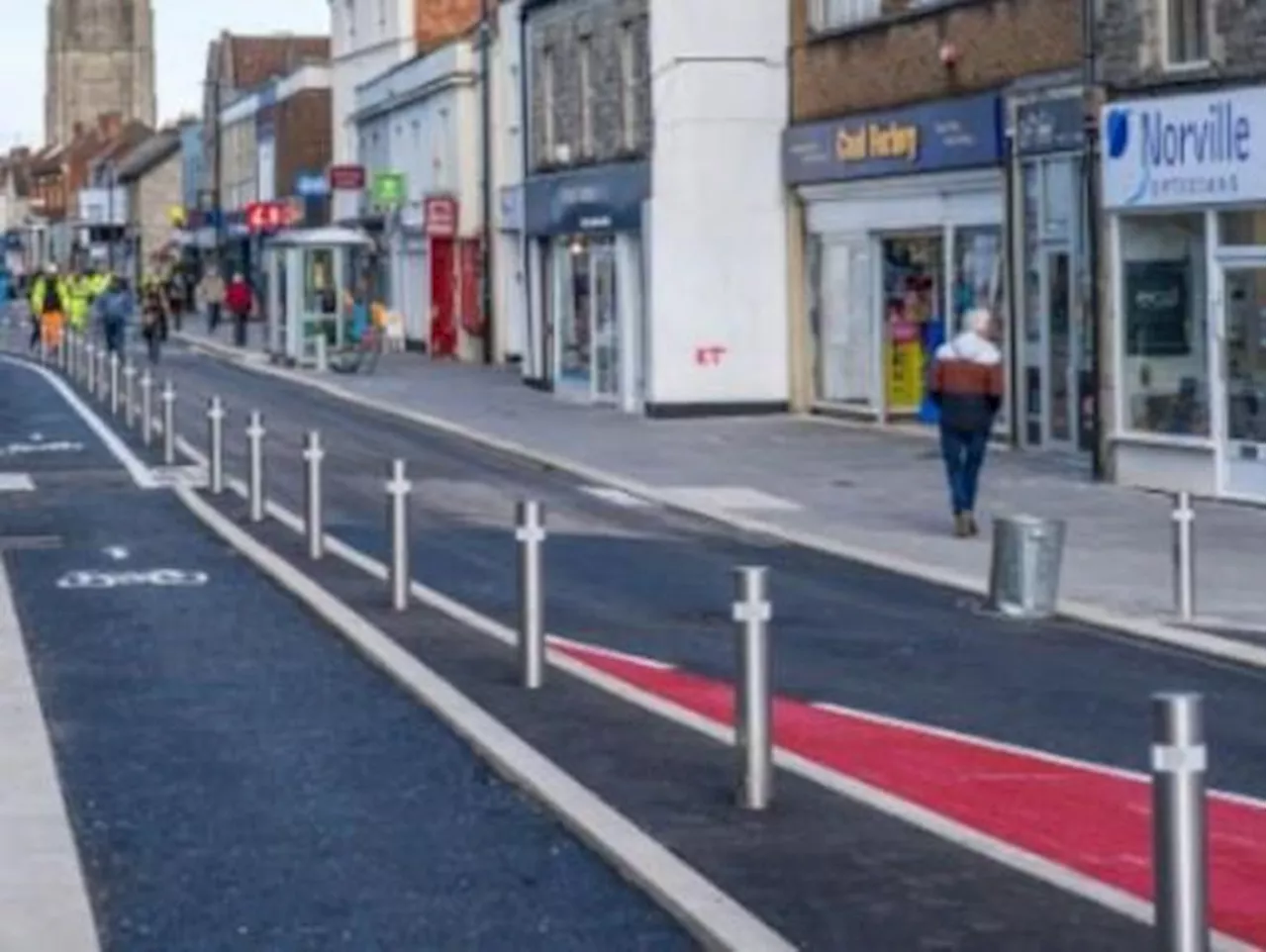 No compensation for pedestrians injured after tripping on “optical illusion” cycle lane