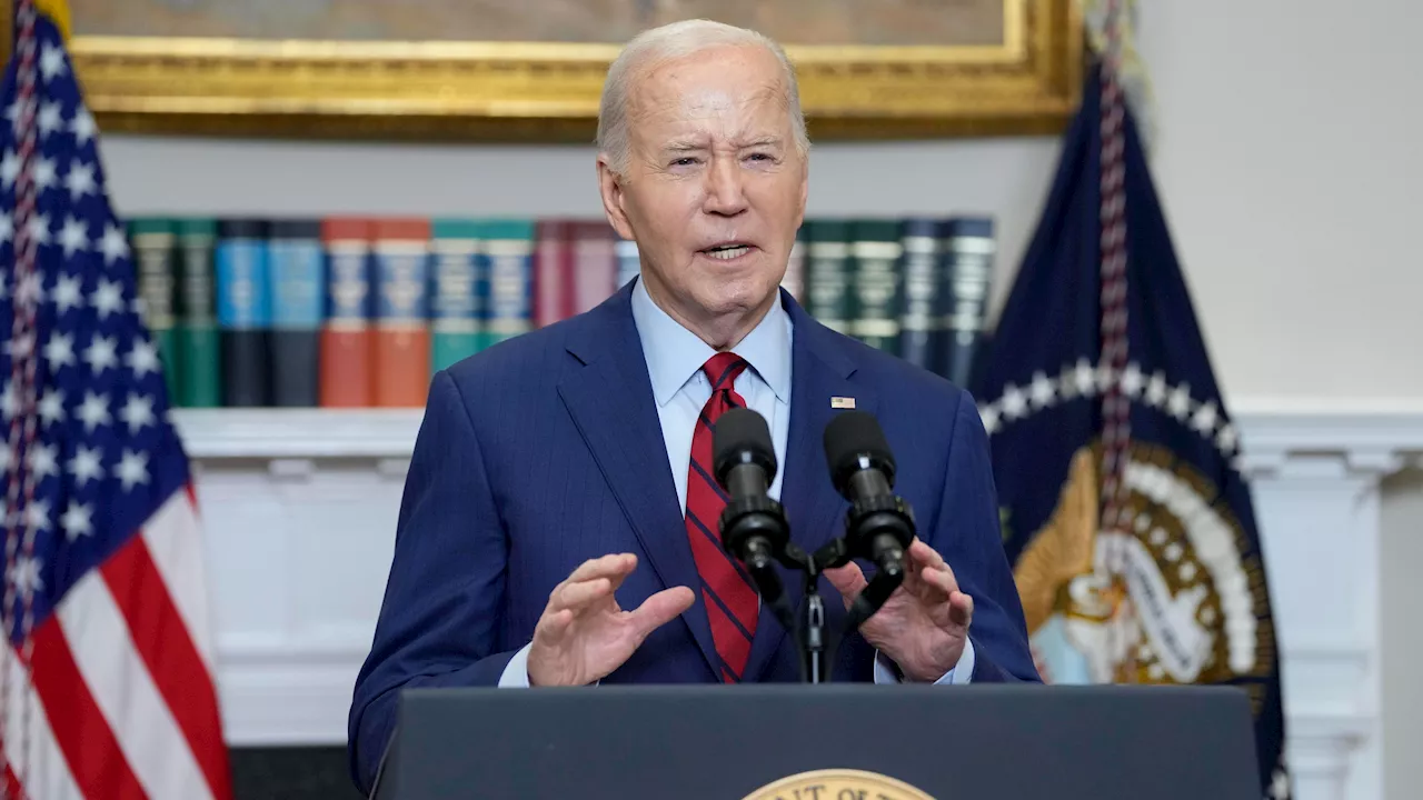 Biden condena la violencia en las protestas propalestinas en universidades: 'No pueden provocar el caos'