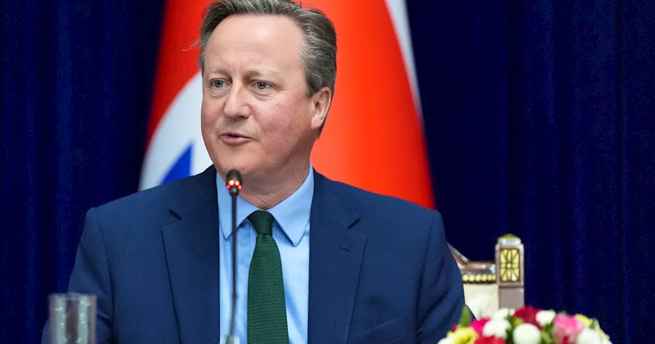 Britain's Cameron, in Kyiv, promises Ukraine aid for 'as long as it takes'