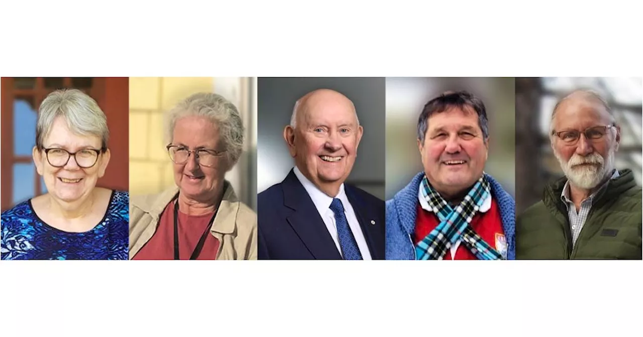 Five being awarded with honorary degrees during UPEI convocations