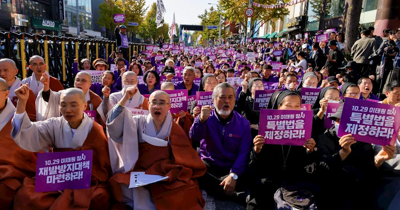 South Korea parliament approves new inquiry into deadly 2022 crowd crush