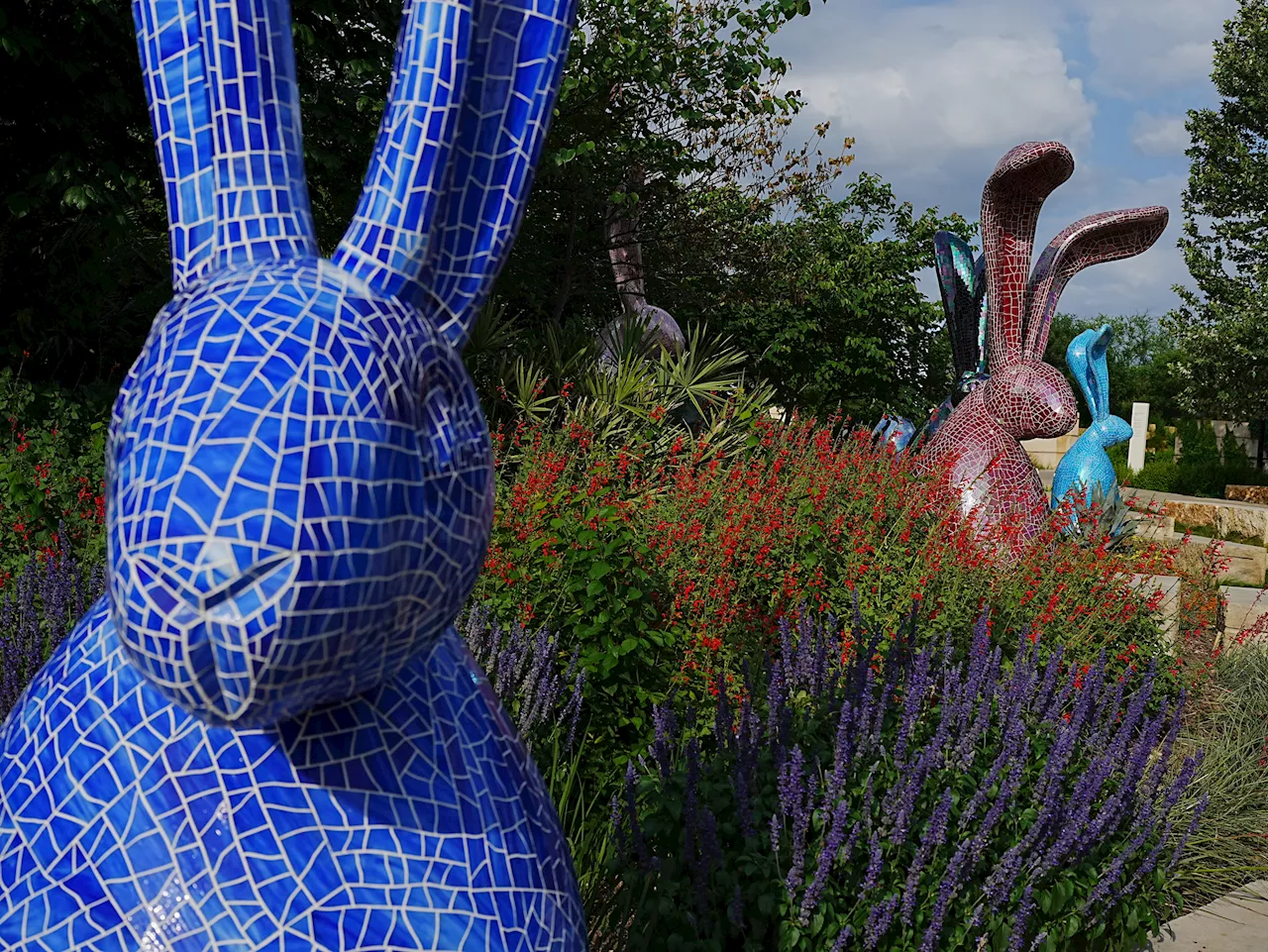 Huntopia bunnies and butterflies dazzle and delight at the San Antonio Botanical Garden