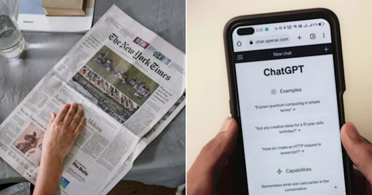8 Newspapers Sue OpenAI & Microsoft For Copyright Infringement