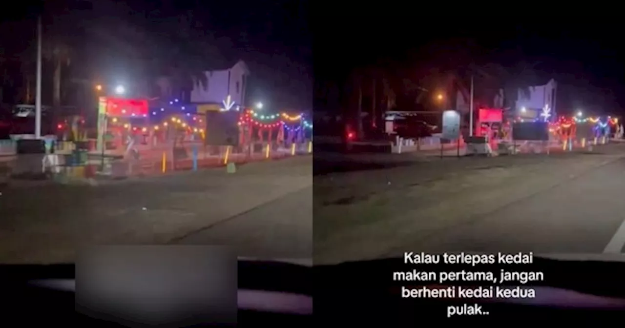 Individu Kongsi Kedai Batu Nisan Dihias Macam Restoran, Saran Jangan Berhenti Kalau Nampak