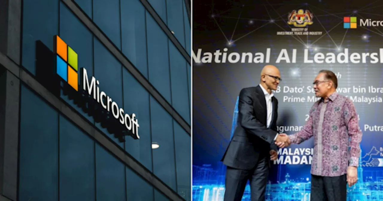 Microsoft To Invest RM10.5 Billion To Transform Malaysia Digitally