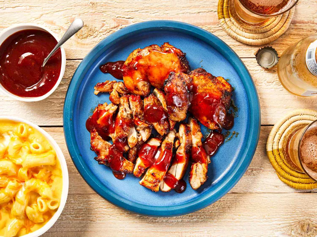 Sweet and Tangy Air-Fryer BBQ Chicken in Under 30 Minutes