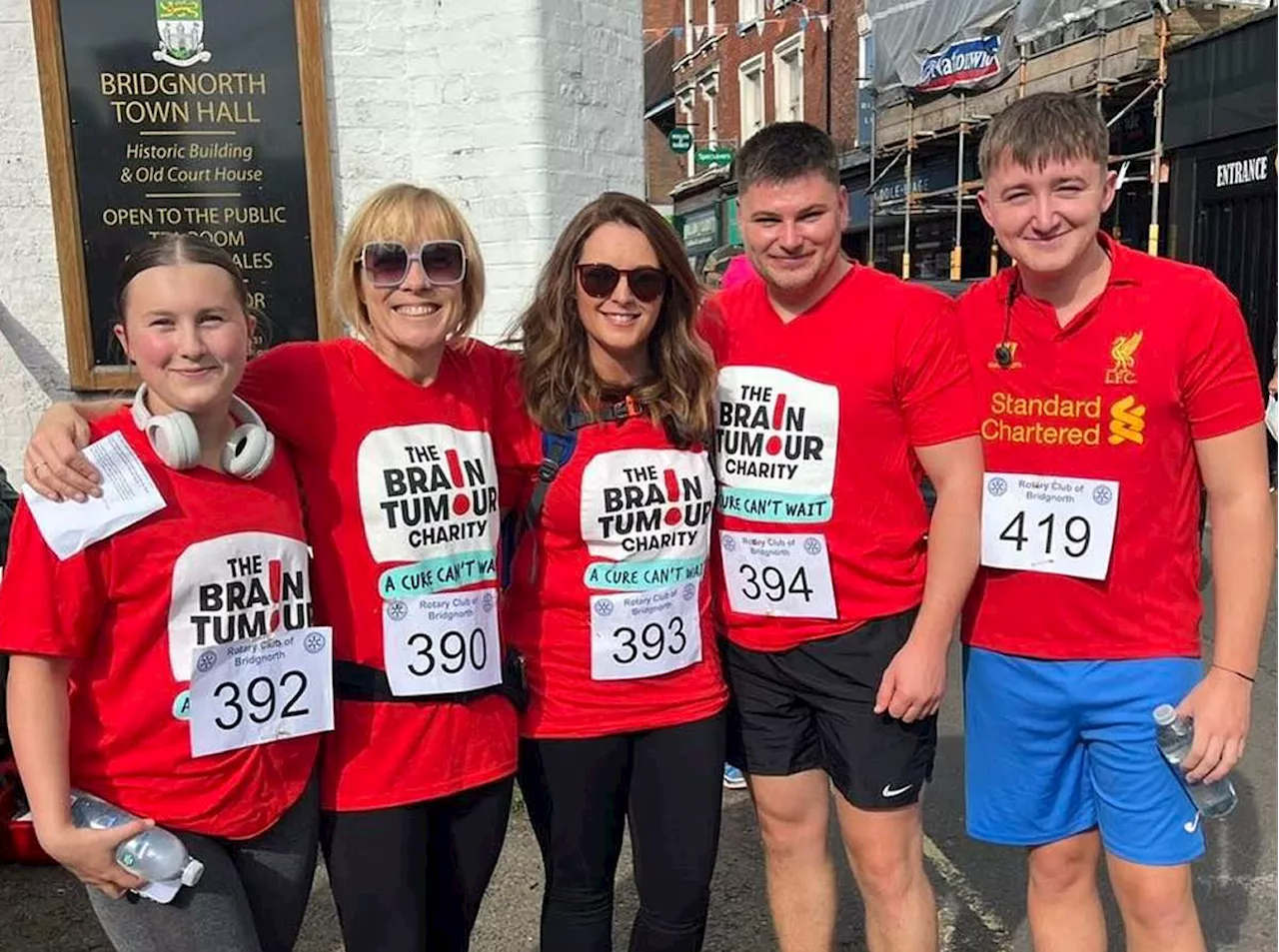 Bridgnorth marketing agency fundraise for The Brain Tumour Charity