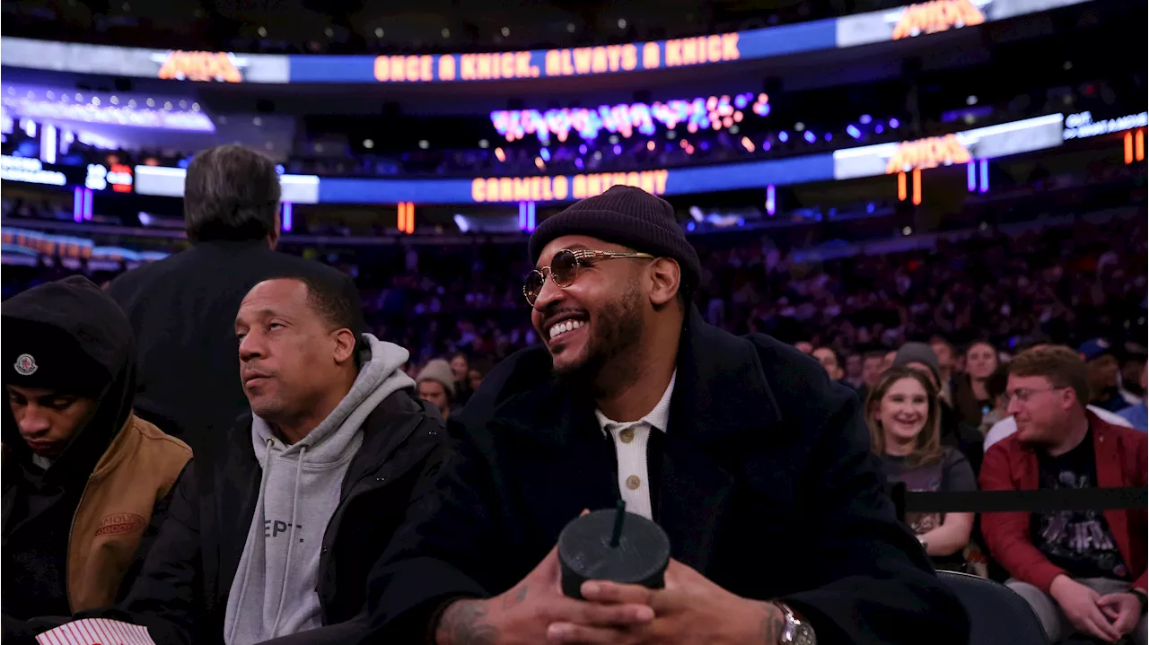 'I would've been out for blood': Carmelo Anthony reacts to Wolves-Suns series