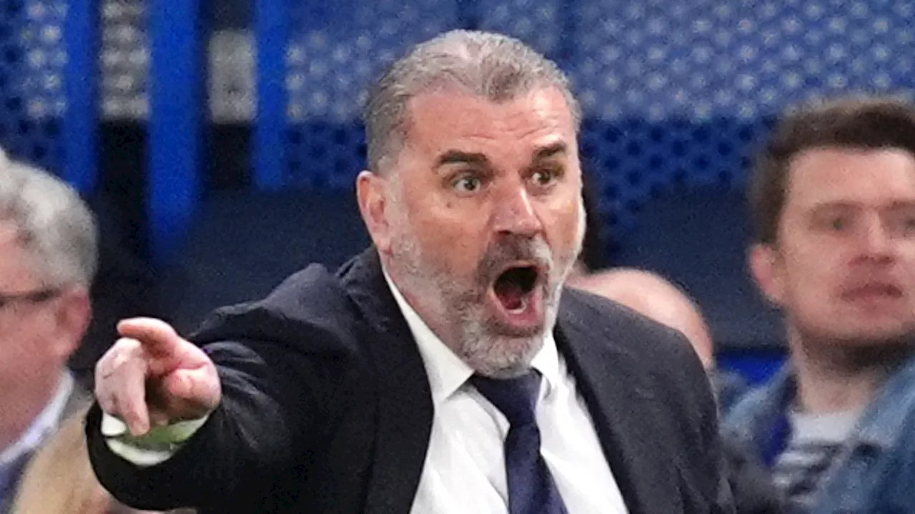 Ange Postecoglou: Tottenham boss takes responsibility for defeat at Chelsea after showing anger on touchline